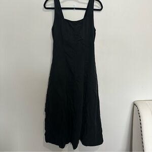 Universal Thread Black Midi Dress